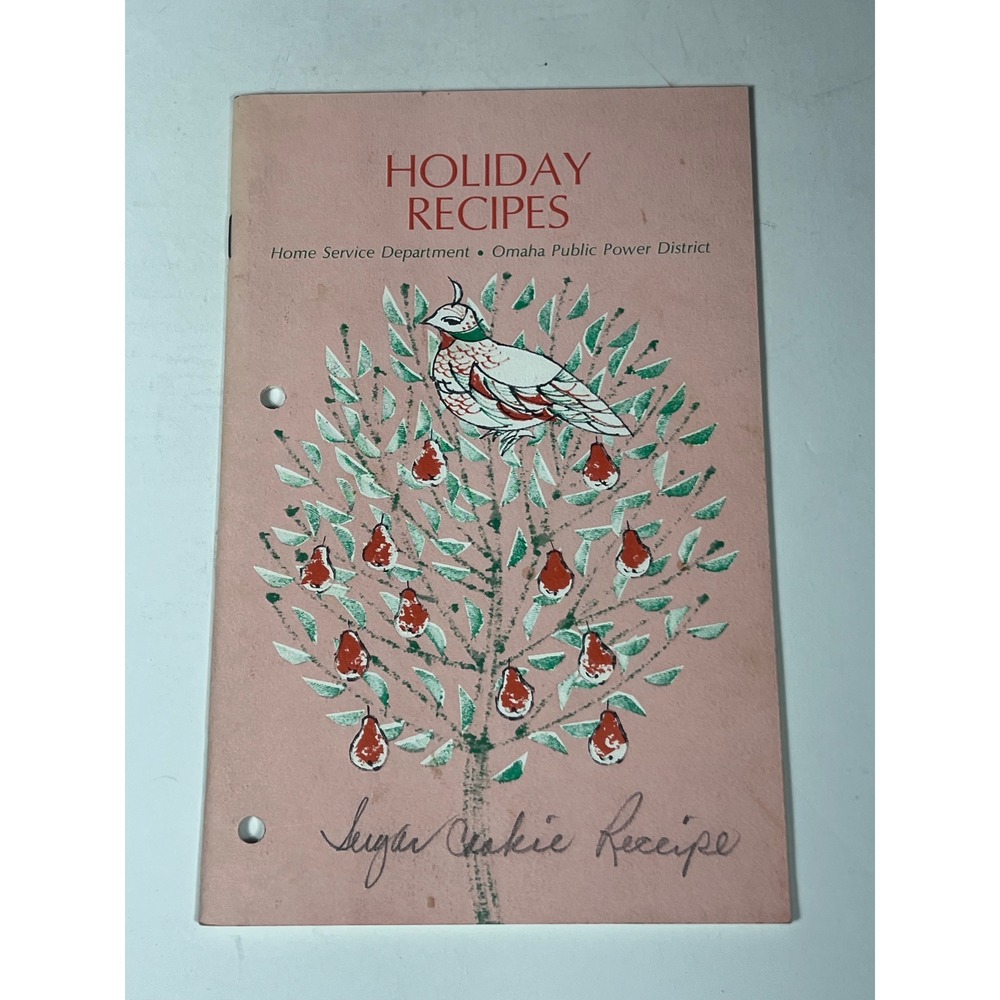 Holiday Recipes Omaha Public‎ Power District Home Service Department Cookbook